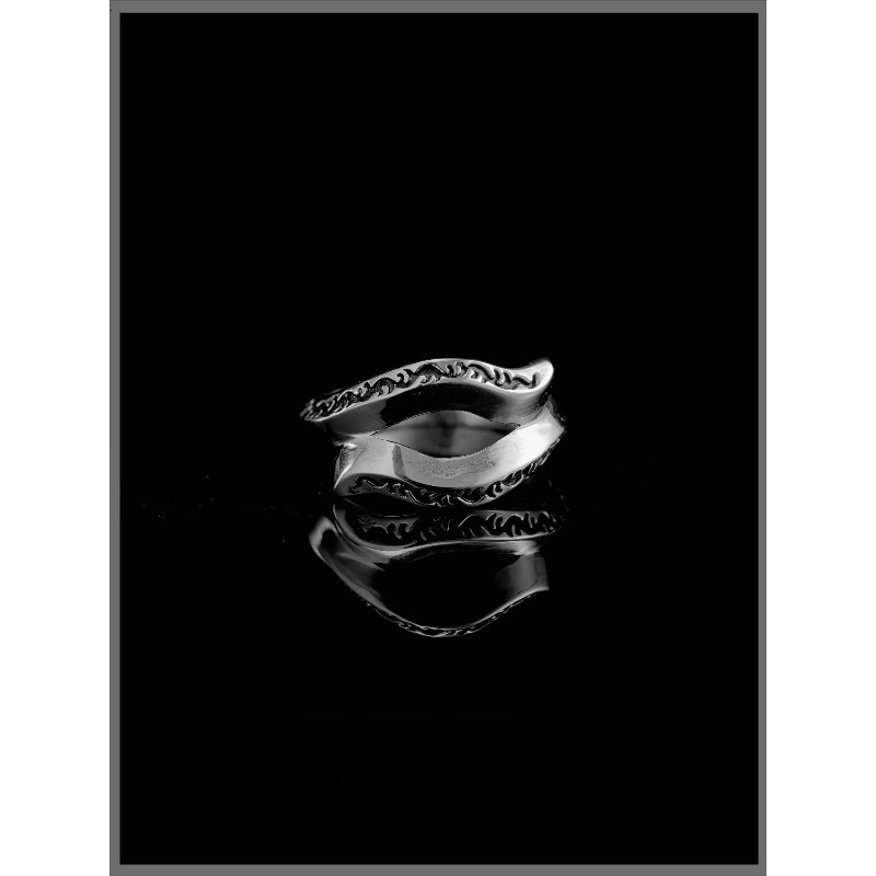 Titanium Steel Ring - Vintage Horus Eye Titanium Steel Ring