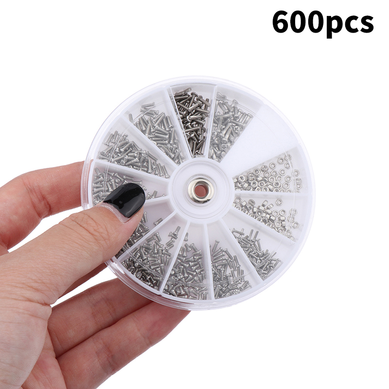 Watch Repair Tool Kit - 600pcs/set Universal Micro Glasses Sunglass Watch