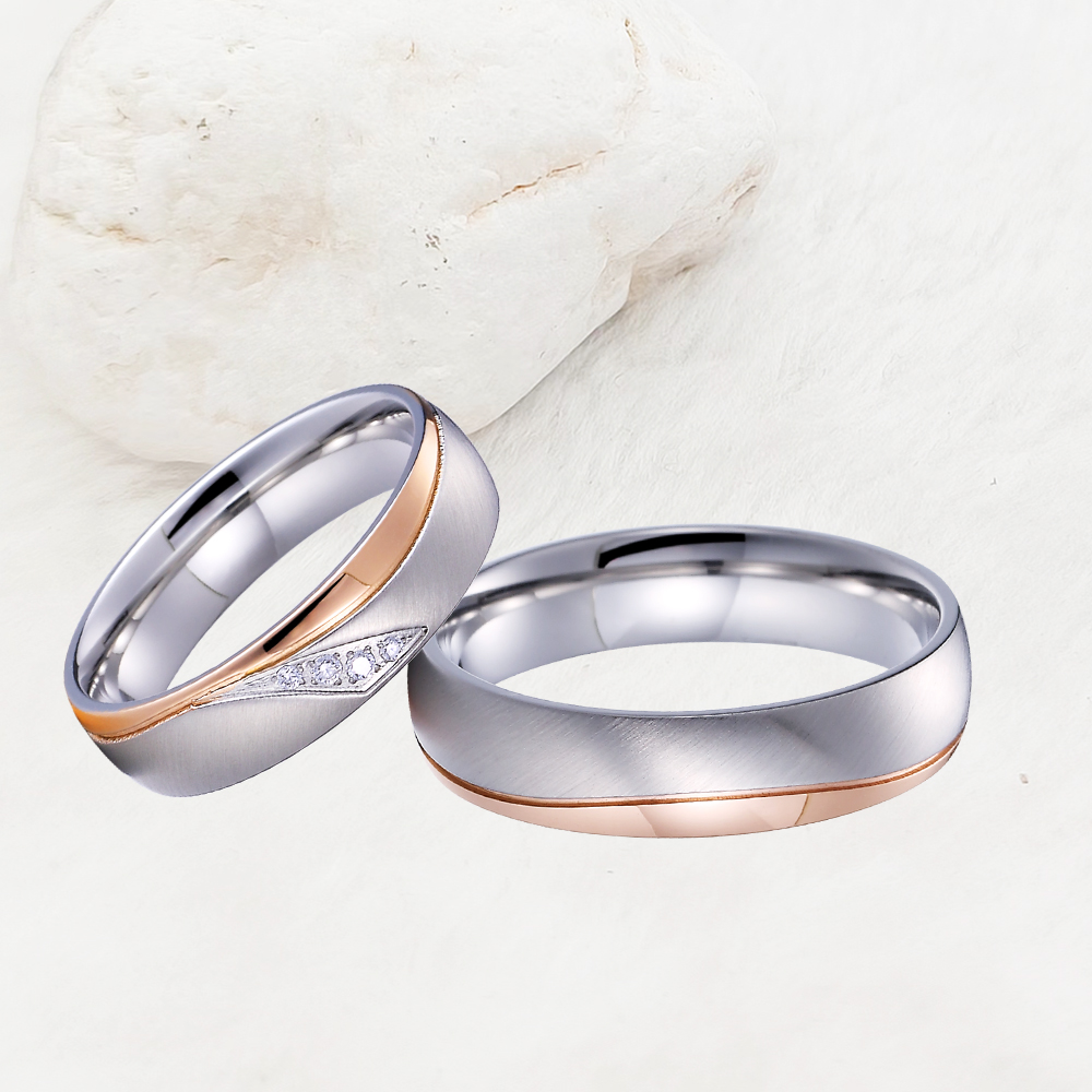 Finger Rings For Girls Couples - Titanium Steel Ring ulasan dan harga