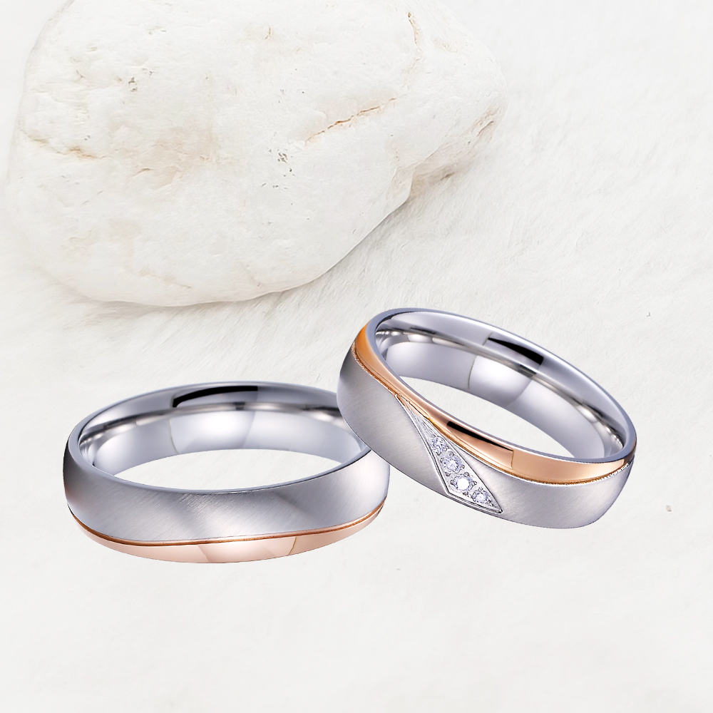 Finger Rings For Girls Couples - Titanium Steel Ring ulasan dan harga
