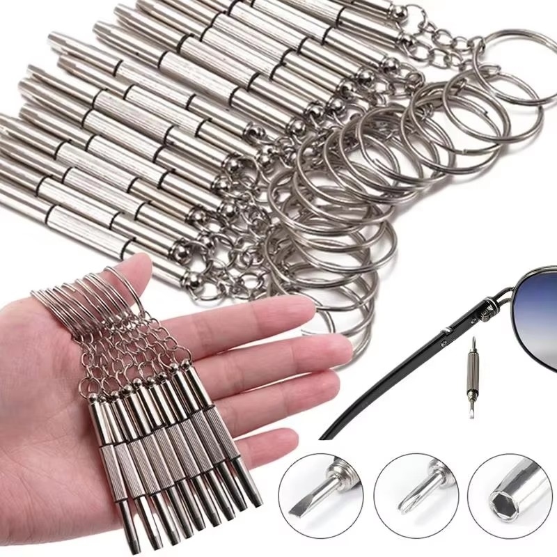2-12pcs Glasses Screwdriver Ey - Watch Repair Tool Kit ulasan dan harga