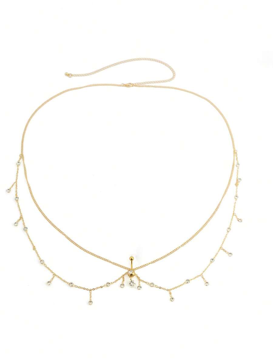 Fashionable beach tassel waist - Titanium Steel Ring ulasan dan harga