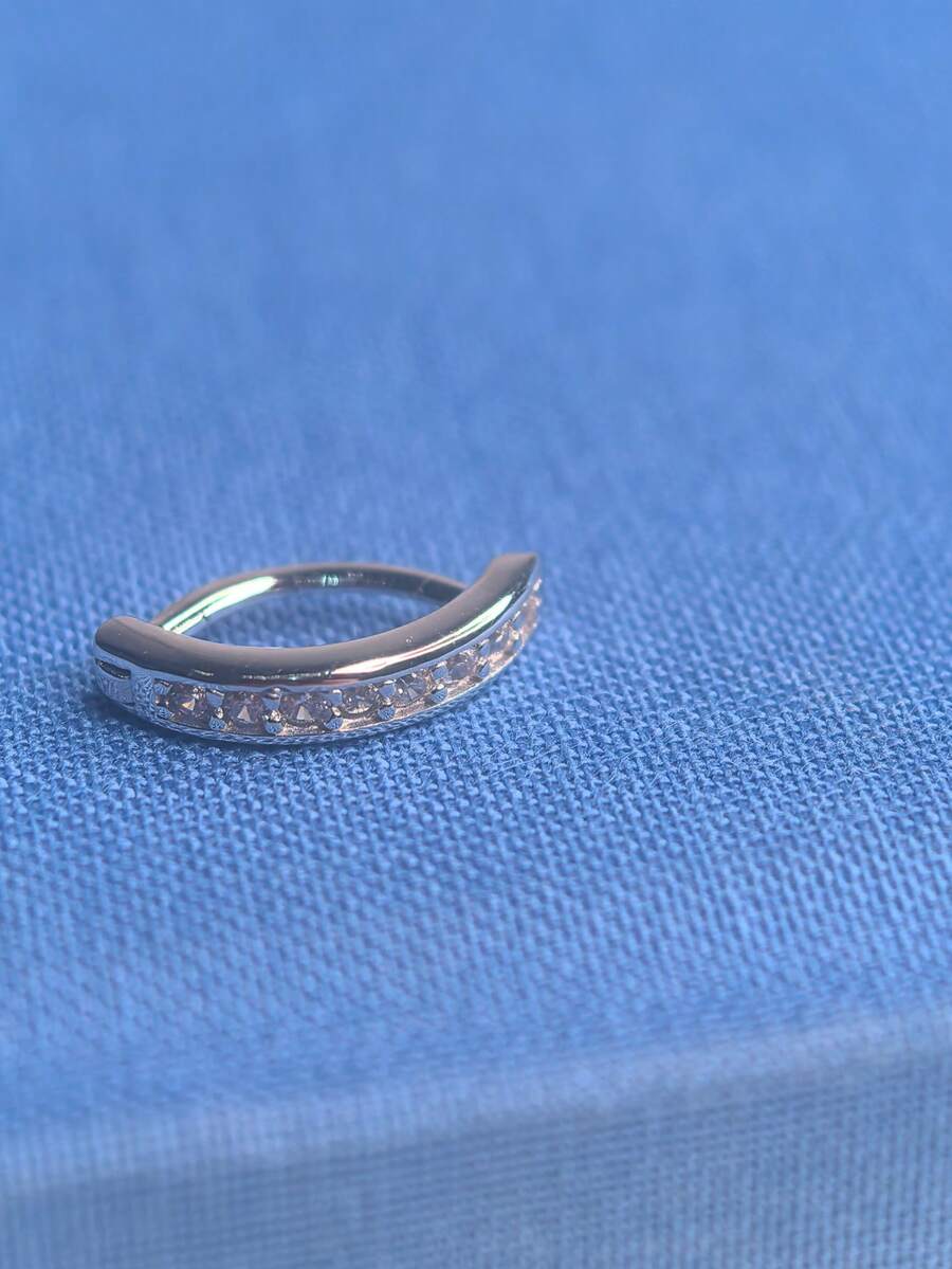 925 Sterling Silver Small Roun - Sterling Silver Ring ulasan dan harga