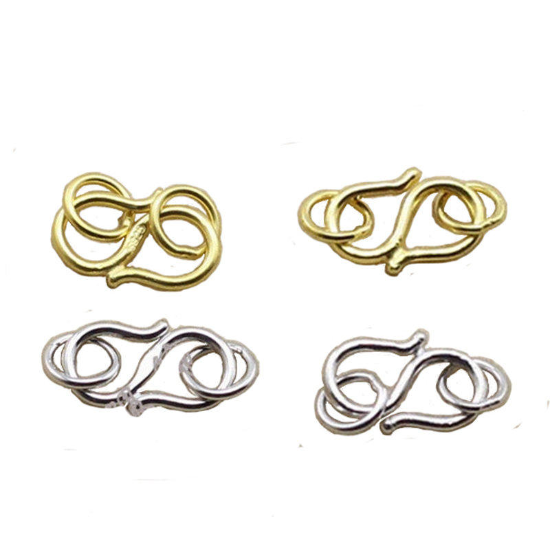 10pcs Clasps In Silver Real 92 - Sterling Silver Ring ulasan dan harga