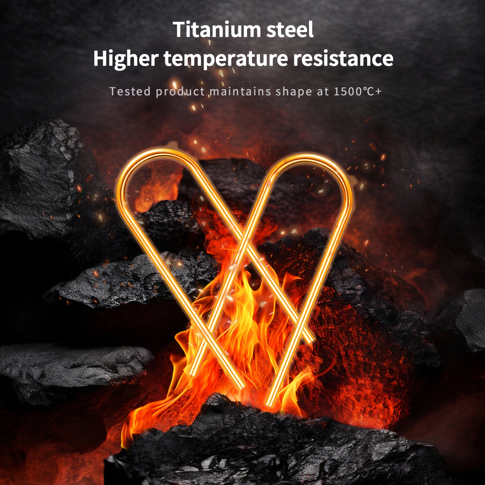 1 Box /100 Pieces U-shaped tit - Titanium Steel Ring ulasan dan harga