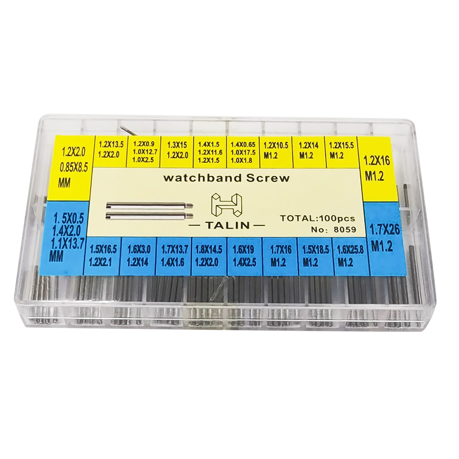 100Pieces 20 Size Watch Screws - Watch Repair Tool Kit ulasan dan harga