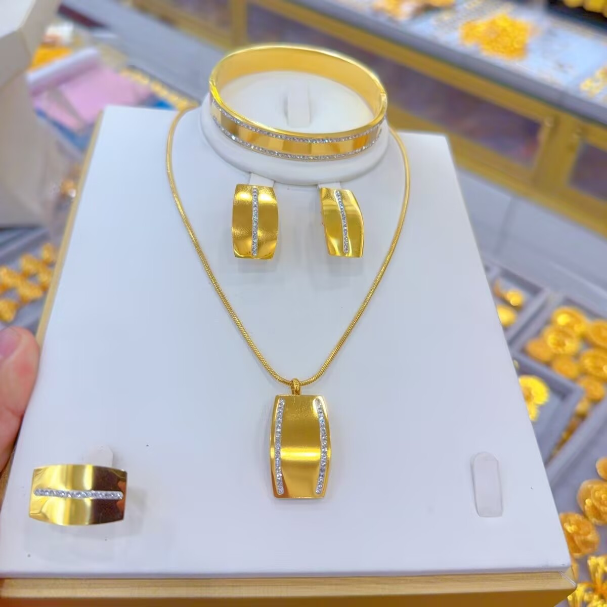 New Middle East French Titaniu - Titanium Steel Ring ulasan dan harga