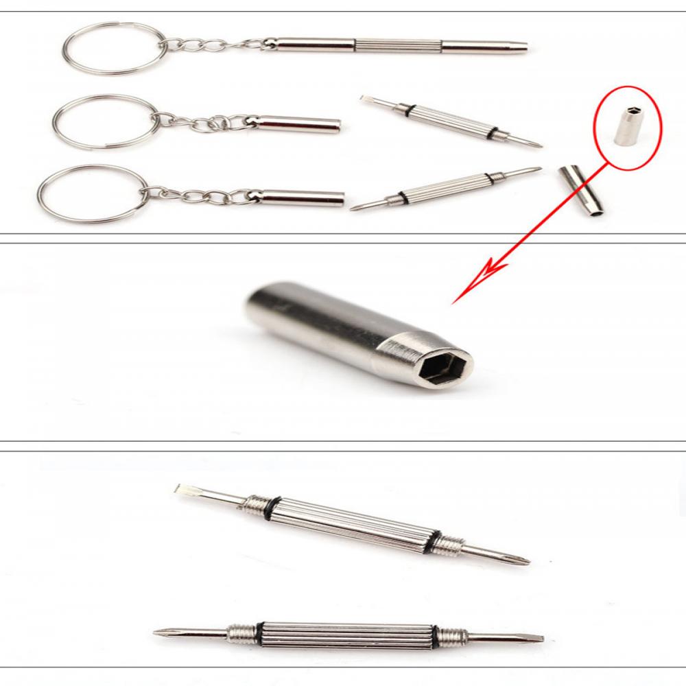 Portable 3 In 1 Screwdriver Ey - Watch Repair Tool Kit ulasan dan harga
