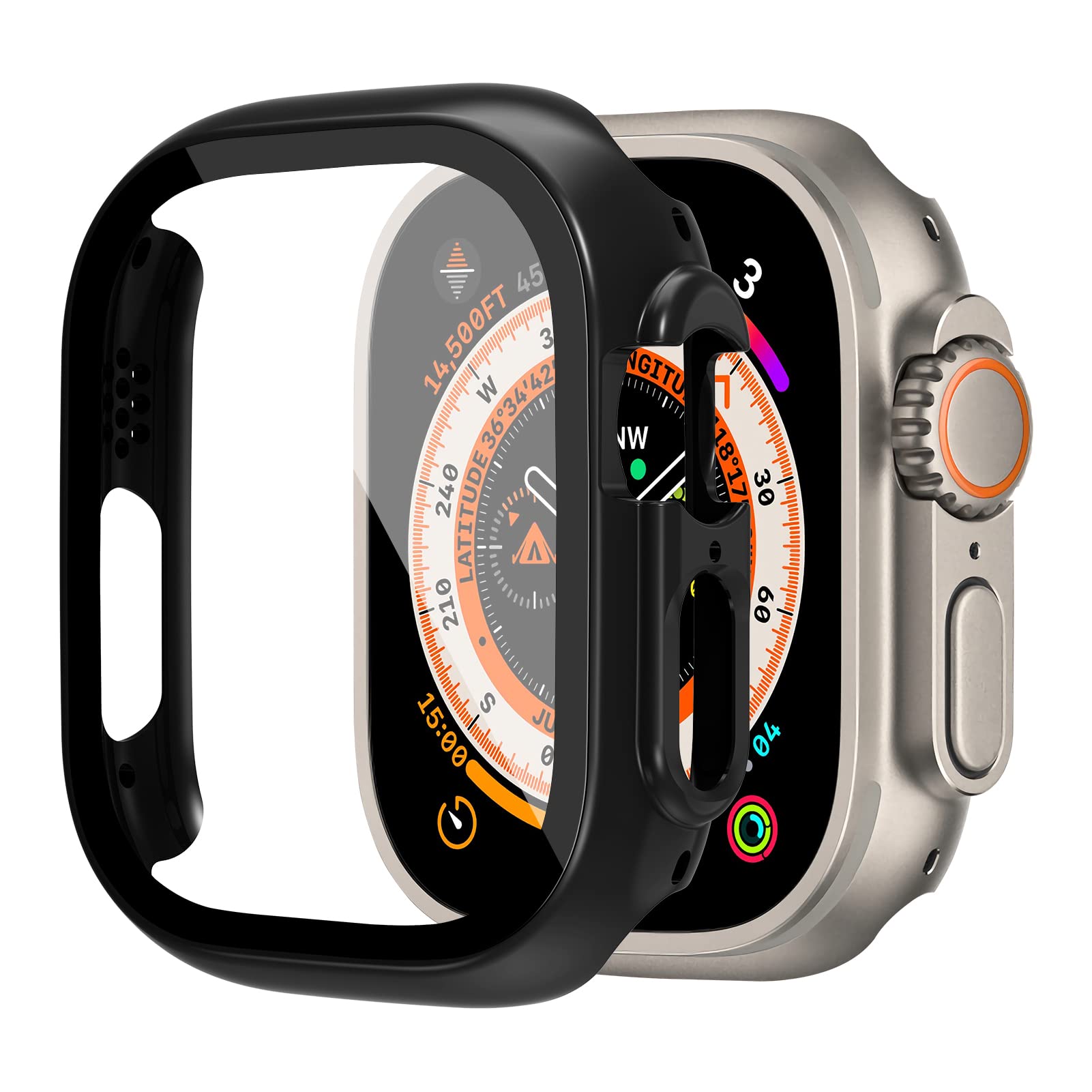 Glass+case For Apple Watch Ult - Jewelry Smart Watches ulasan dan harga