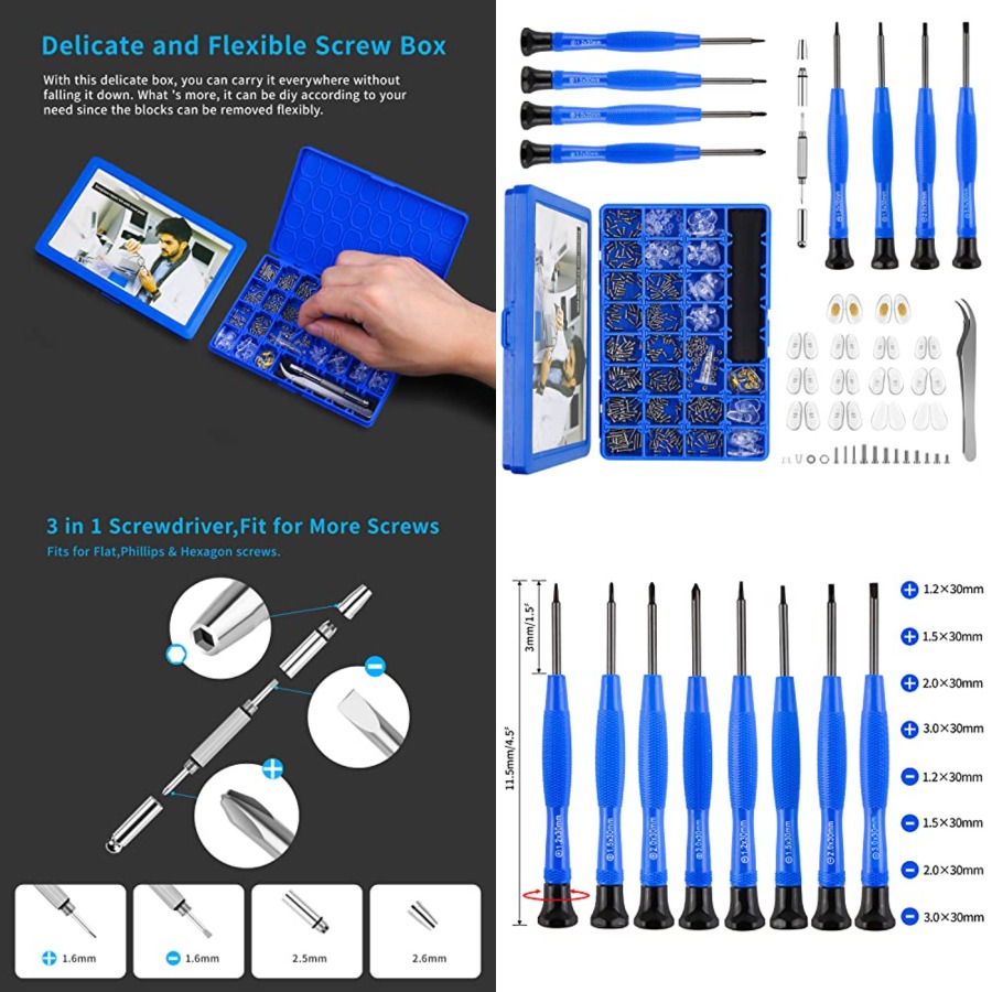 Upgrade Version Magnetic Eye G - Watch Repair Tool Kit ulasan dan harga
