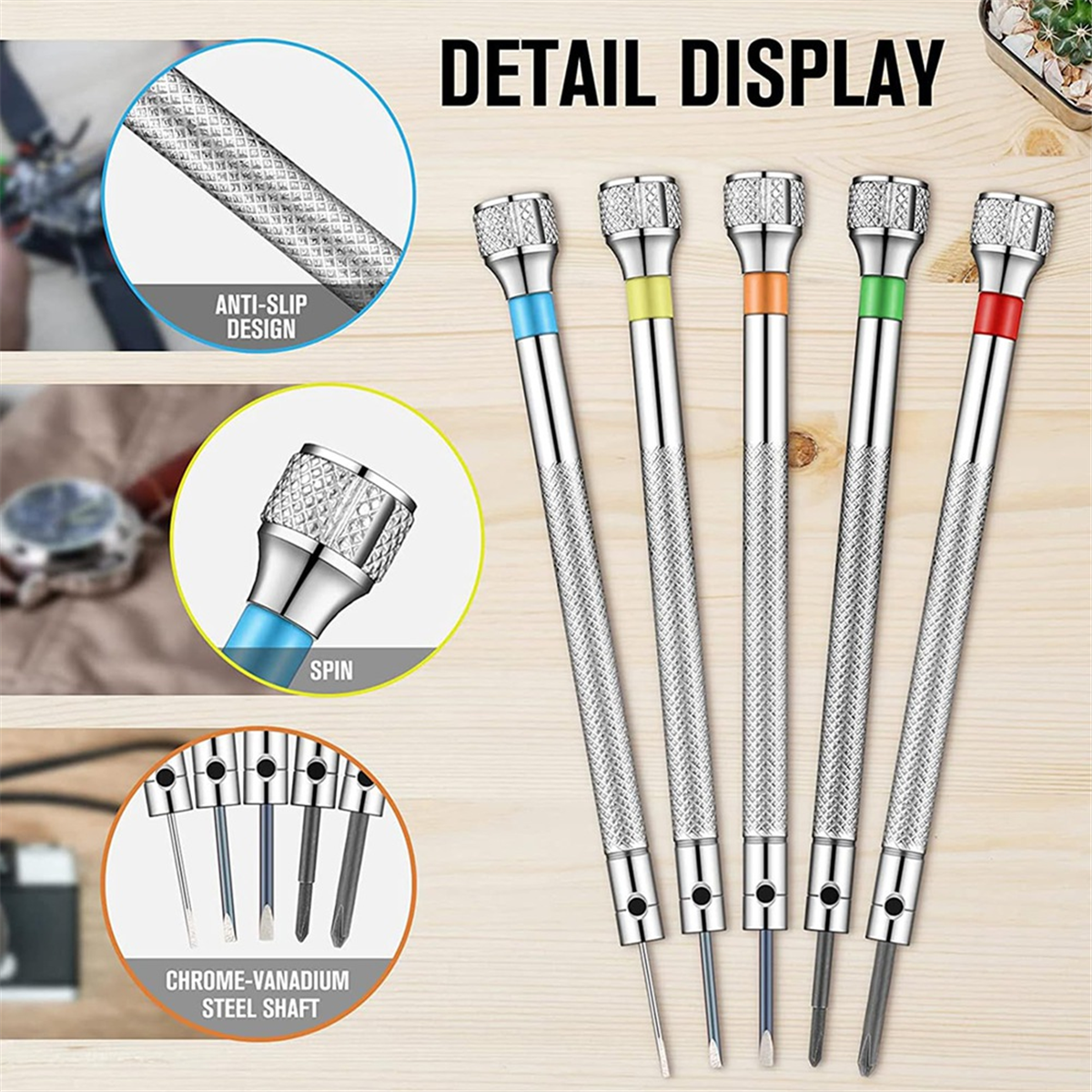 A002 26Pcs Watch Screwdriver S - Watch Repair Tool Kit ulasan dan harga