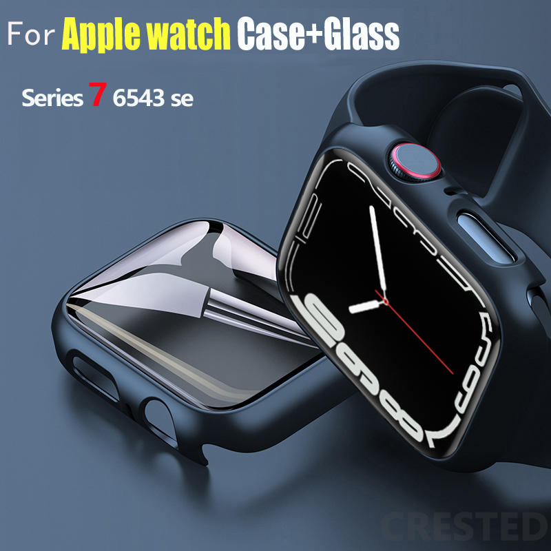 Glass+Cover For Apple Watch ca - Jewelry Smart Watches ulasan dan harga