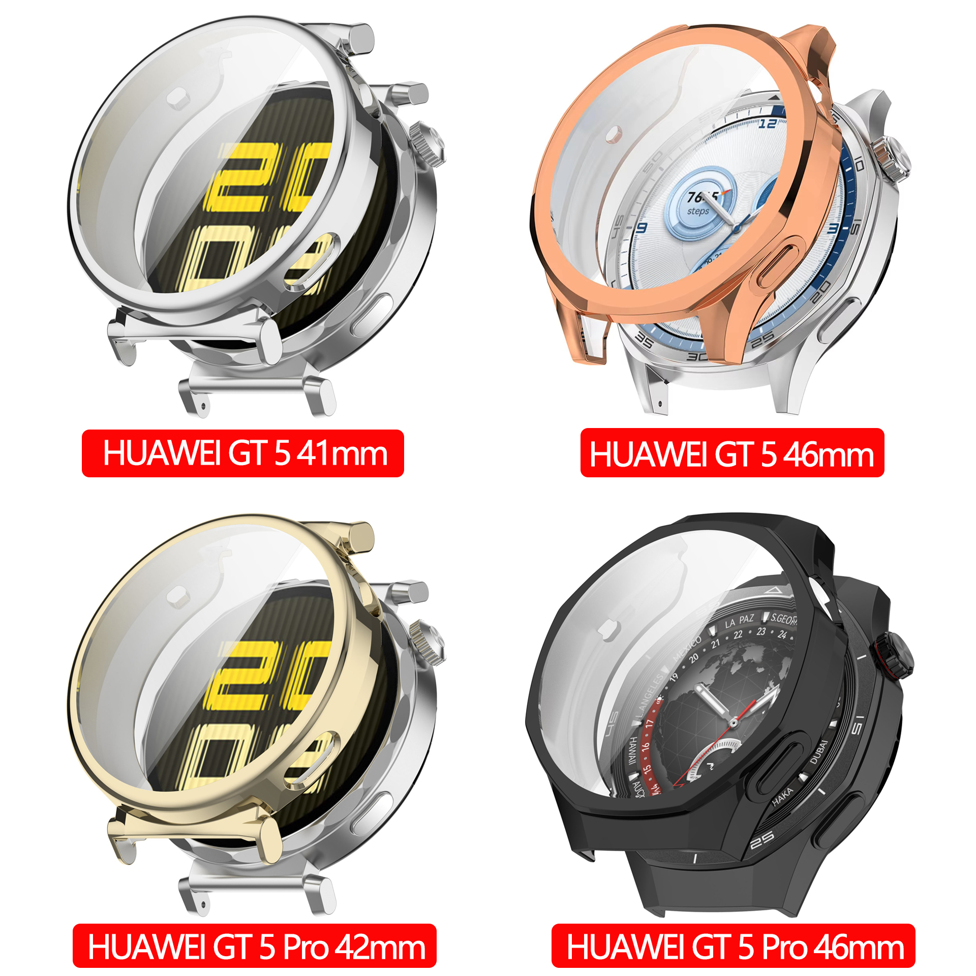 Case For HUAWEI Watch GT 5/5 P - Jewelry Smart Watches ulasan dan harga