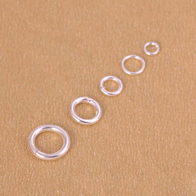 10pcs Genuine Real Pure Solid  - Sterling Silver Ring ulasan dan harga