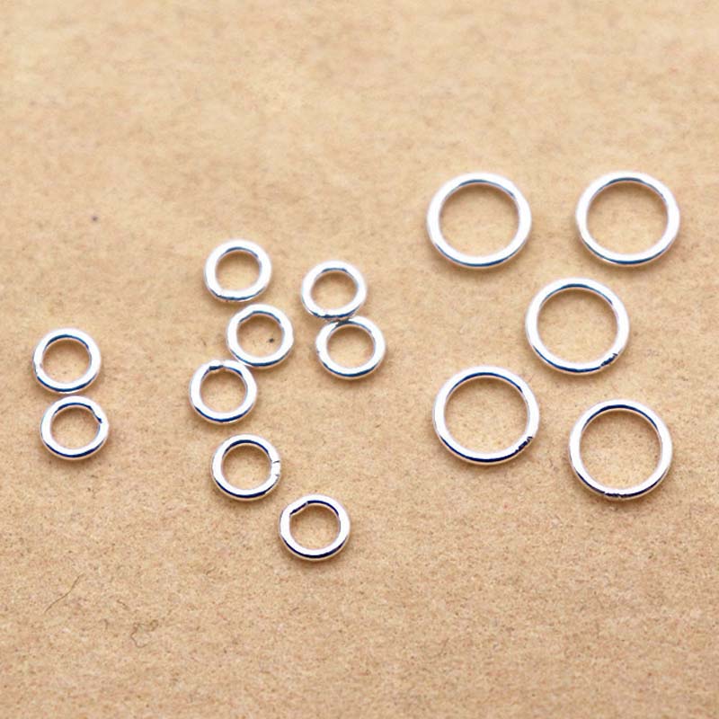 10pcs Genuine Real Pure Solid  - Sterling Silver Ring ulasan dan harga