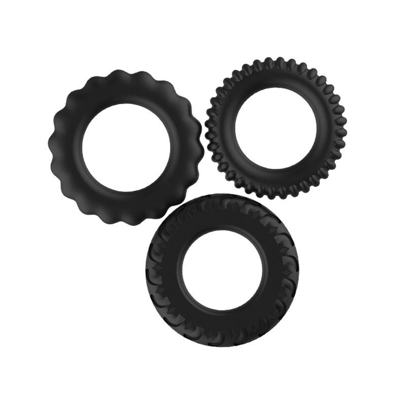 3Pcs/Set Male Enhancement Ring - Couple Ring Set ulasan dan harga