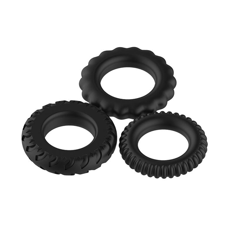 3Pcs/Set Male Enhancement Ring - Couple Ring Set ulasan dan harga