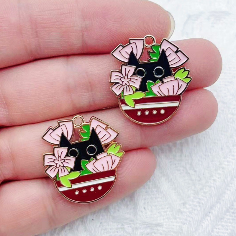 10pcs Cactus Plant Oil Drop Al - Jewelry & Watches Sp Z Oo Janów Lubelski ulasan dan harga