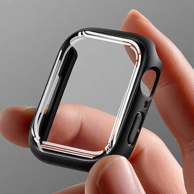 1-2pcsGlass+Cover For Apple Wa - Jewelry Smart Watches ulasan dan harga
