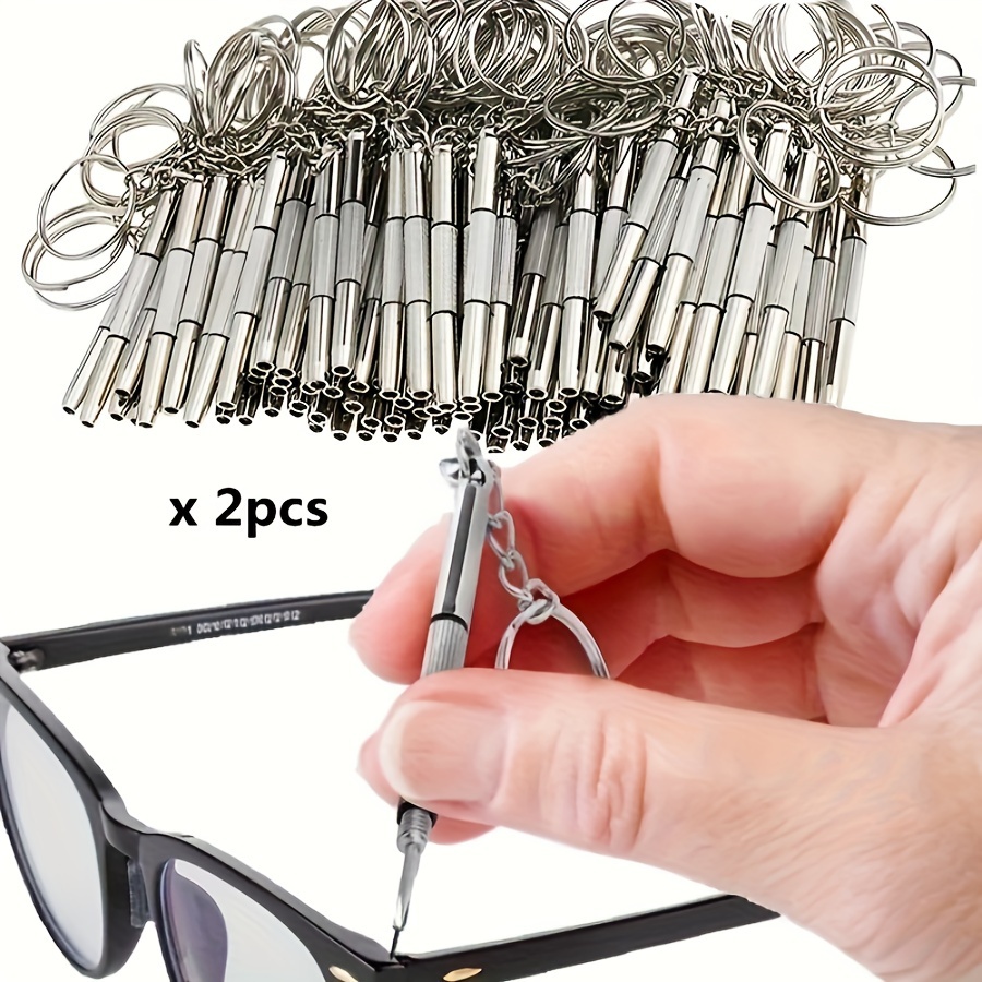 Two steel glasses screwdrivers - Watch Repair Tool Kit ulasan dan harga