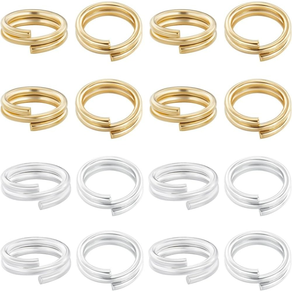 1 Box 80Pcs Split Jump Ring 24 - Sterling Silver Ring ulasan dan harga
