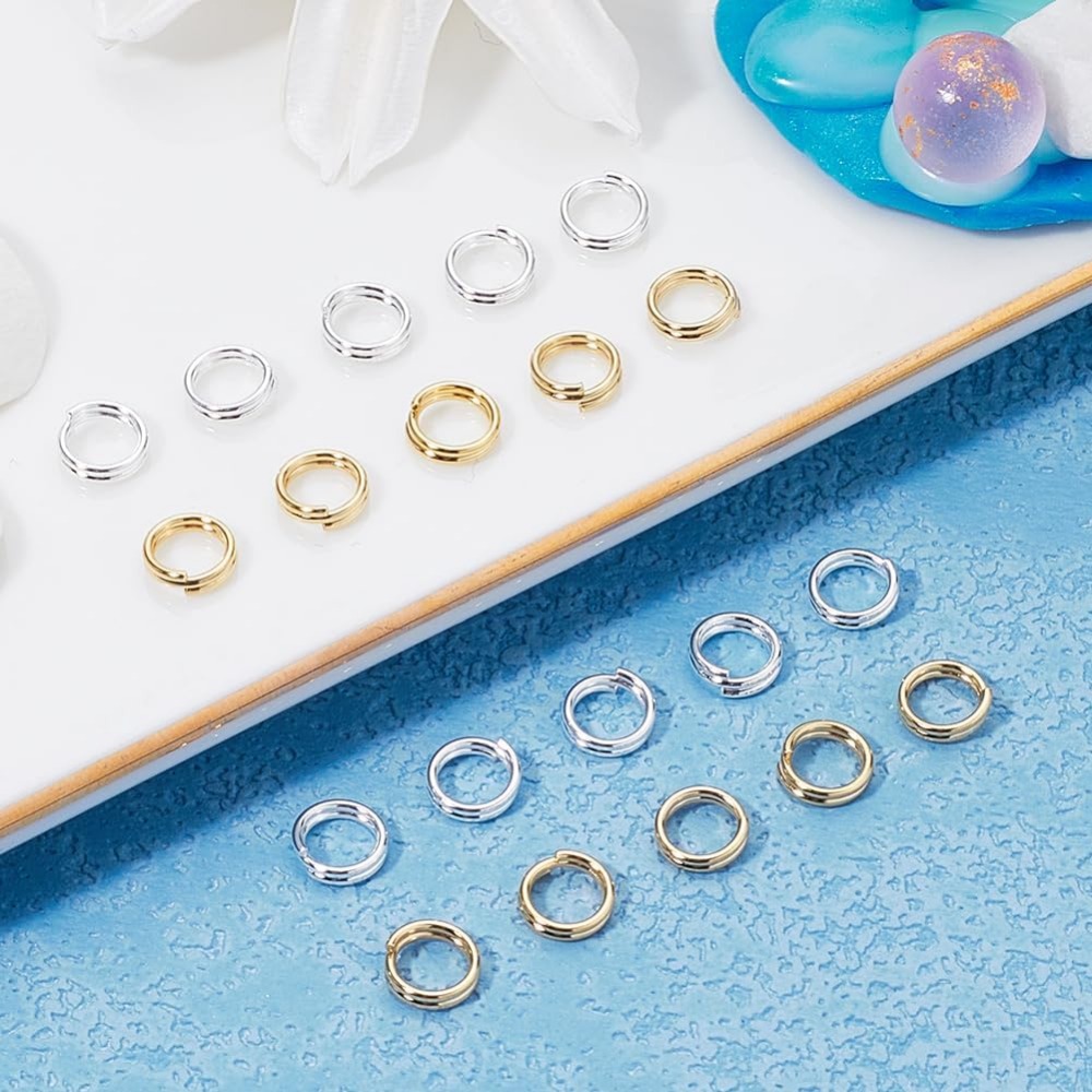 1 Box 80Pcs Split Jump Ring 24 - Sterling Silver Ring ulasan dan harga