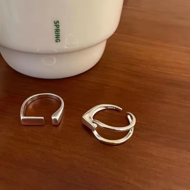 VENTFILLE 925 Sterling Silver  - Couple Ring Set ulasan dan harga