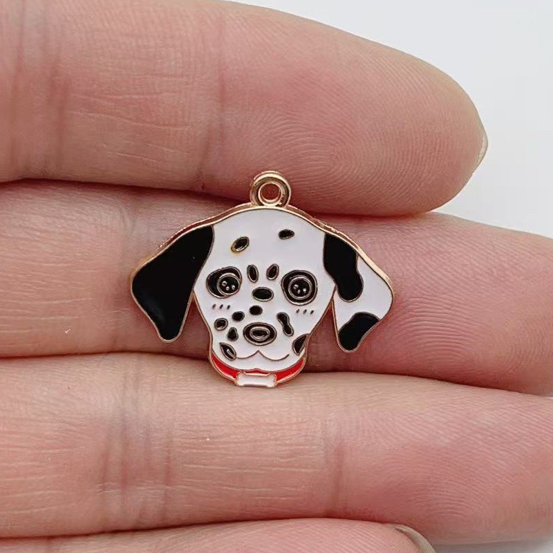 12pcs cartoon pet spotted dog  - Jewelry & Watches Sp Z Oo Janów Lubelski ulasan dan harga