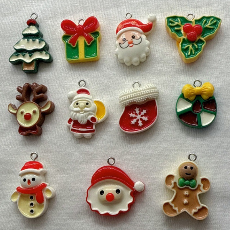 10pcs Christmas Cartoon Series - Jewelry & Watches Sp Z Oo Janów Lubelski ulasan dan harga